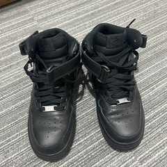 エアフォース1 ハイカットブラックの画像