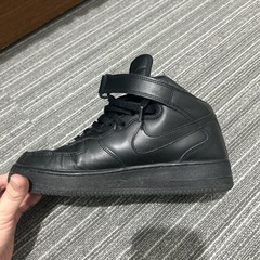 エアフォース1 ハイカットブラックの画像