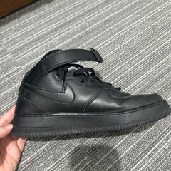 エアフォース1 ハイカットブラックの画像
