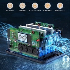 EBL 大容量　ポータブル電源 ほぼ未使用品です。　の画像