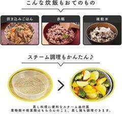 新品未開封マイコン炊飯ジャー 極UMADAKI　RM-210H　5合 マイコン式の画像