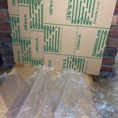 【早い者勝ち！新品未使用】★コロナ対策 透明アクリルパーテーション 4台セットで★W400ｘH500mm 角丸加工 デスク用スクリーン 卓上 パネル 間仕切り 仕切り板 カウンター 飲食店 dpt-n4050の画像