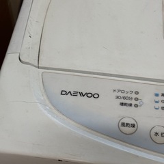 洗濯機の画像
