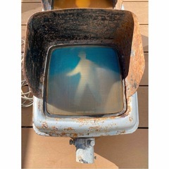 【ジャンク】歩行者用 信号機【大型 信号灯機 実機 レトロ 本物 信号器 本物】の画像