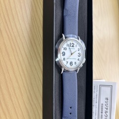 【新品未使用】CITIZEN 腕時計　記念品　ネイビー、ブルーの画像