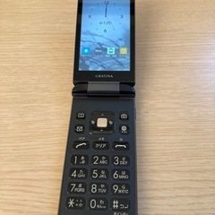 【値下げしました・simロック解除済】　au ガラホ　gratina 4G　KYF39の画像