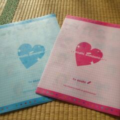 テレビ朝日女性アナウンサー クリアファイルの画像