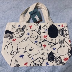 ムーミン　マチ付きバッグ　未使用