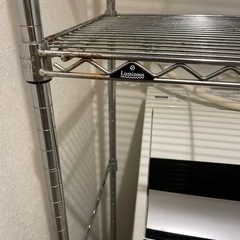 ルミナス　スチールラック　カゴ付きの画像