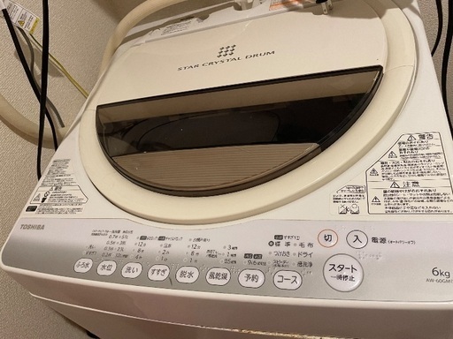 TOSHIBA製 6kg 2014年製