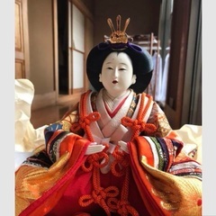 無料🌟昭和レトロ　お雛様　七段かざりの画像