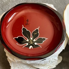 新品　漆塗り　小皿