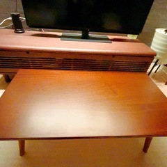 🉐極美品おまけ付き　　3点セット23年式シャープ50インチ液晶テレビ ニトリTVポートの画像