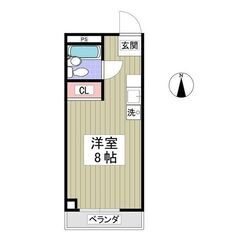 初期費用5万円パック⭐️敷・礼・仲0円⭐️フリーレント1ヶ月！⭐️京王堀之内駅⭐️インターネット無料！の画像