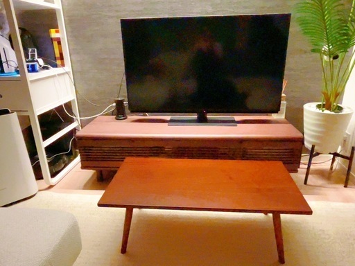?極美品おまけ付き　　3点セット23年式シャープ50インチ液晶テレビ ニトリTVポート