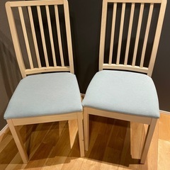 ダイニングチェア　2脚　IKEA