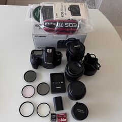 値下げ　CANON EOS 7DMarkⅡ　レンズ3本　他多数　...