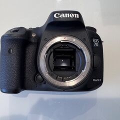 最終値下げ　¥50000 CANON EOS 7DMarkⅡ　レンズ3本　他多数　 高速連写　運動会、お遊戯会、子供撮りに 一眼レフの画像