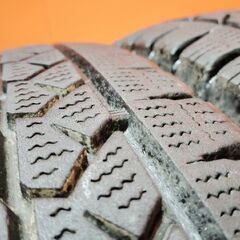 BS BRIDGESTONE BLIZZAK VL1 165R14 LT 6PR 14インチ スタッドレス 4本 23年製 バリ溝 ADバン等　(VTG906)の画像