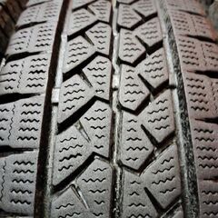 BS BRIDGESTONE BLIZZAK VL1 165R14 LT 6PR 14インチ スタッドレス 4本 23年製 バリ溝 ADバン等　(VTG906)の画像