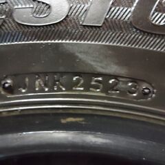 BS BRIDGESTONE BLIZZAK VL1 165R14 LT 6PR 14インチ スタッドレス 4本 23年製 バリ溝 ADバン等　(VTG906)の画像