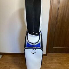 ミズノ ゴルフバッグ ＋ ミズノ シューズケース ＋ HONMAボール23個の画像