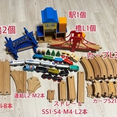 木製レール　トーマス　電車　