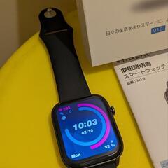 スマートウォッチ【itDEAL】M18 ★皮膚温測定★