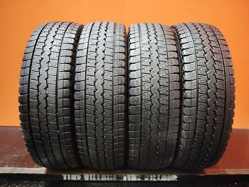 DUNLOP WINTER MAXX SV01 195/80R18 107/105L LT 15インチ スタッドレス 20年製 キャラバン ハイエース等　(KTL299)