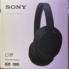 SONY ワイヤレスノイズキャンセリングヘッドホンWH-CH720N