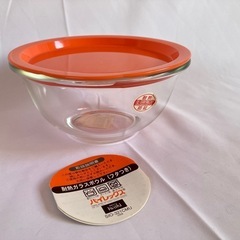 ★未使用！iwaki パイレックス 蓋付き耐熱ガラスボウル食器「...