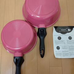 【開封済未使用】ガス火専用 ダブルマーブルコーティング中華鍋の画像