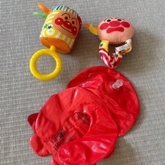 アンパンマン　玩具　パズル　ラトル　セットの画像