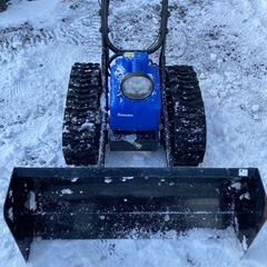 ササキ 電動ラッセル除雪機 ER-801 オ・スーノ 24V 除雪幅約800ｍｍ 充電器の画像