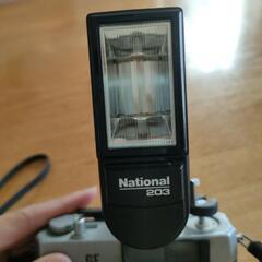 　FUJICA GE　カメラ　ナショナル 203　ストロボの画像