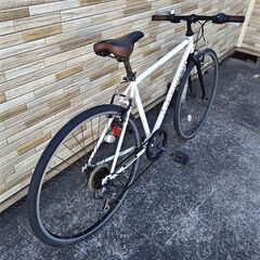 中古自転車 6段変速 500MM クロスバイク軽整備済み 防犯登録対応 町田市 相模原市 MM625の画像