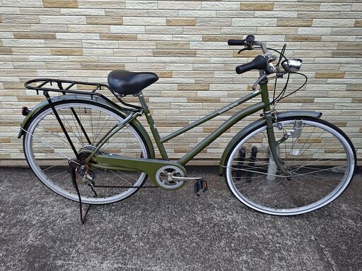 中古自転車 6段変速 27インチ LEDダイナモ 軽整備済み 防犯登録対応 町田市 相模原市 MM627