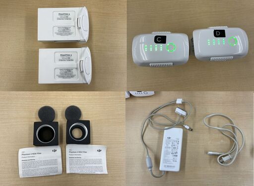 DJI Phantom4 WM330A ドローンセット 撮影 空撮 ファントム4 バッテリー２個 送信機 ケース 飛行確認済み 札幌市