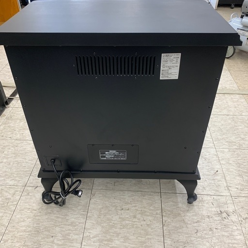 ワイド暖炉型ファンヒーター BK18 BLT-999B-3-BK ニトリ ※2400010480324