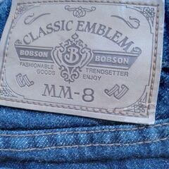 BOBSON  ボブソン　MMー8　レディースデニムジーンズ　タグ無し　未使用　古着　サイズが合えば男女兼用　ジュニアの画像