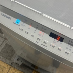 美品TOSHIBA 10kg洗濯機　乾燥付　配達可能の画像