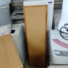 【値下げ！】姿見 立て掛け 木製フレーム ブラウン 高さ123cm 幅38cm ミラーの画像