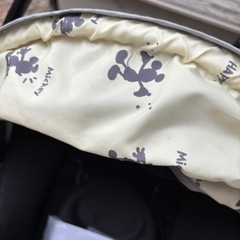 ママクイーンストリート&ゴーミッキーマウス（レインカバー付き）の画像