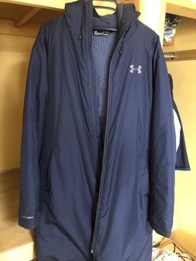 Under Armour ColdGear XXL ネイビー ベンチコート アンダーアーマー