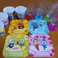 まとめて☆アンパンマン　食器　コップ　プレート　皿　重　フォーク　スプーン　おにぎりメーカー　色々の画像