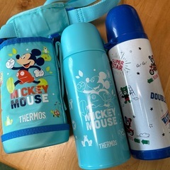 値下げ中✨総額¥9500✨キッズ　水筒　2点セットの画像