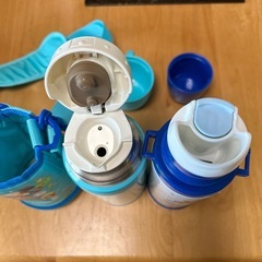 値下げ中✨総額¥9500✨キッズ　水筒　2点セットの画像