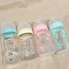 【決まりました】哺乳瓶4本セット