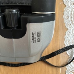 双眼鏡。手のひらに入るコンパクトサイズ。Raymay双眼鏡 RXB-303 8✖️21mm子供の音楽会や運動会に最適。の画像