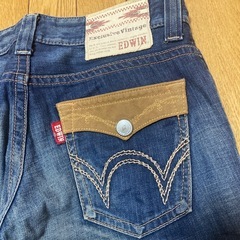 中古　レディースデニム　エドウィンの画像